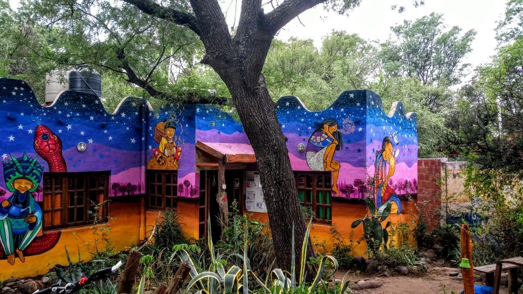 Hostel Eco Cultural Giramundo San Marcos Sierras Exterior photo